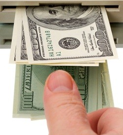 withdrawing from a casino